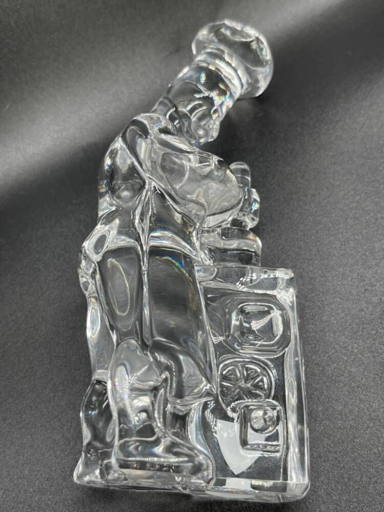 Kryształowe figurki " Orrefors SWEDEN" Hutnik ; Kucharz FS.26.17 - obrazek 2