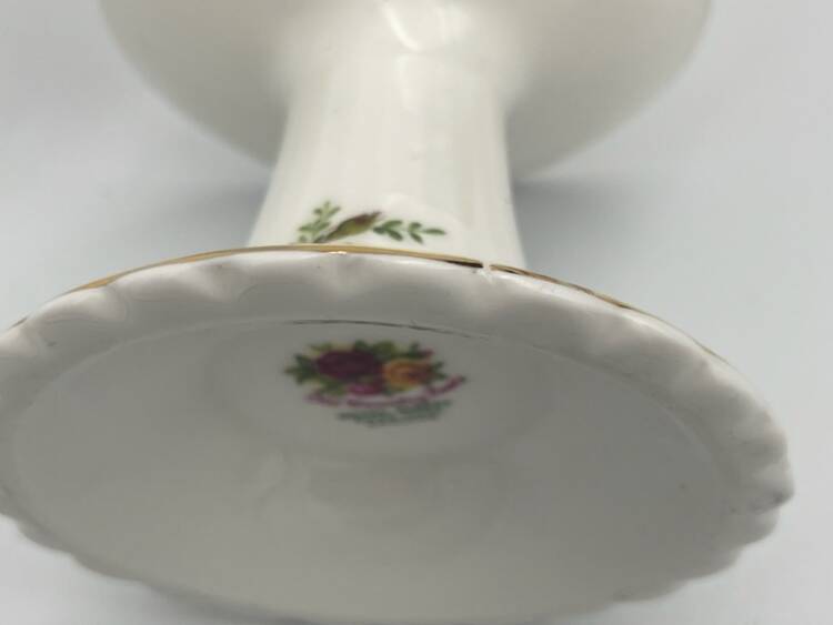 Miseczka + Świecznik ROYAL ALBERT OLD COUNTRY ROSES PA.26.39 - Image 6