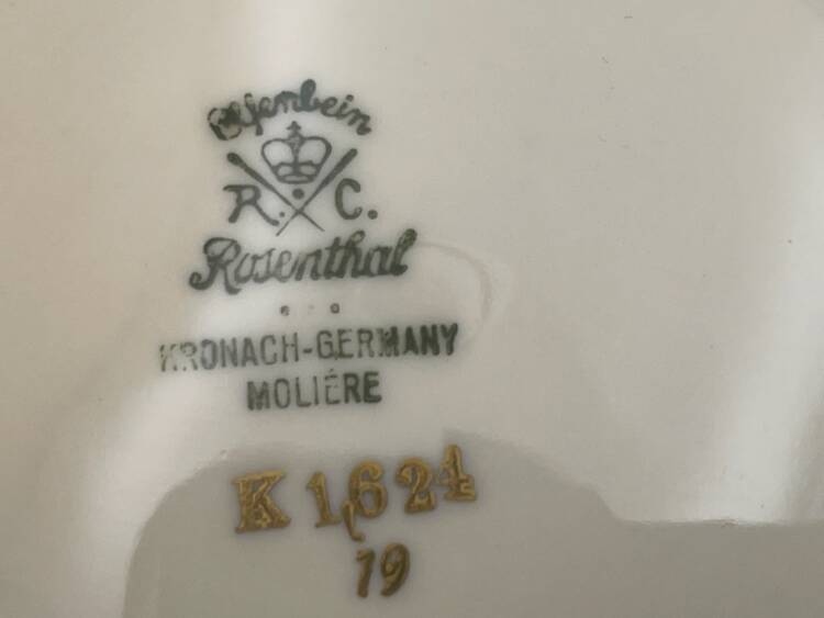 PATERA NA STOPCE ROSENTHAL Elfenbein 1901-33 stan IDEALNY PR.26.48 - Image 2