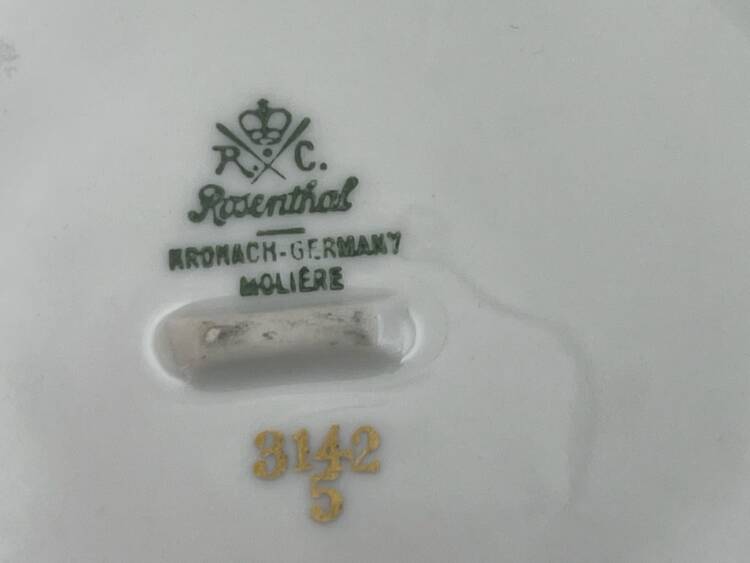 Patera Rosenthal MOLIERE 1938 PR.26.49