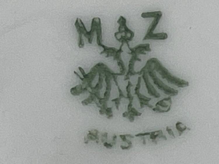MZ SILESIA(Moritz Zdekauer) -Serwis kawowy 6 osób XIX w. ( PP.26.99 ) - Image 2