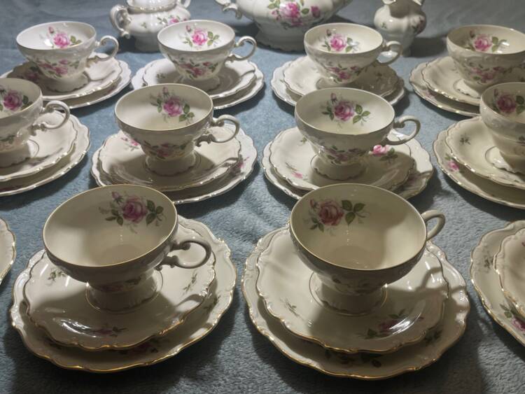 Serwis Rosenthal Pompadour( herbata 6 osób) PN. 27.31 - Image 18
