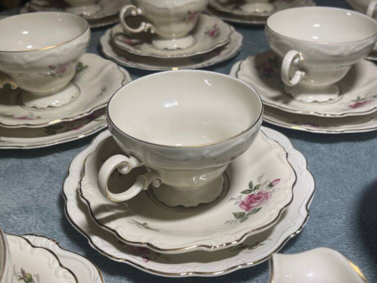 Serwis Rosenthal Pompadour( herbata 6 osób) PN. 27.31 - Image 27