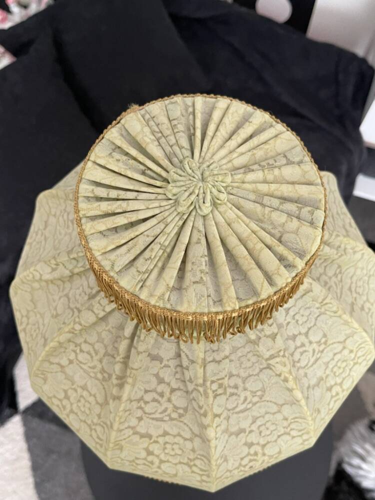 Lampa VINTAGE Zlelony MARMUR / Platerowana ZŁOTEM 24 KARAT(L.23.36) - obrazek 5