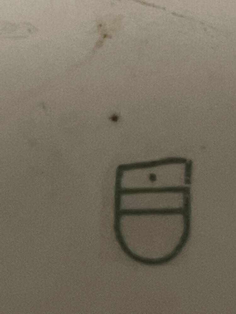 ANTYK / zestaw "BAKAŁARZA "... SYGNOWANY (P.24.39) - Image 2