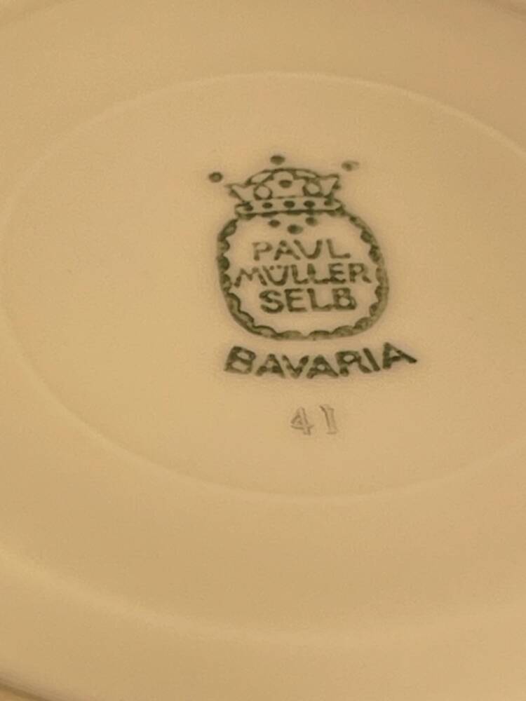 Serwis Kawowy (10 osób ) PAUL MULLER 1920(PN.25.69) - obrazek 5