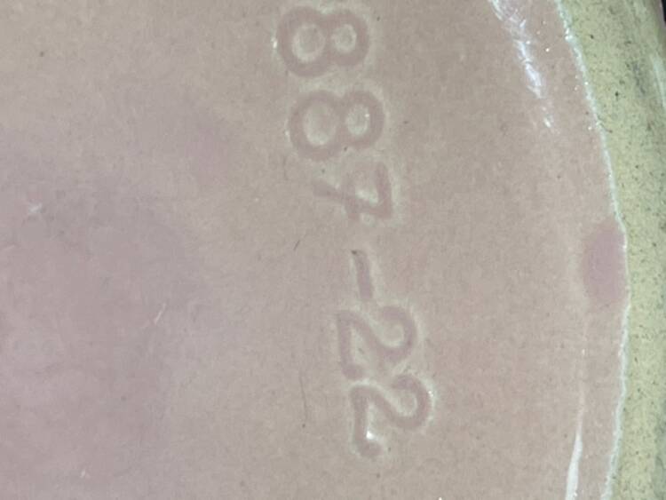 Porcelanowa duża doniczka, osłonka na postumencie (sygnowana ) - GERMANY(PN.25.70) - obrazek 5