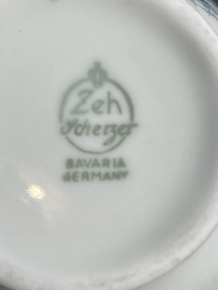 Bawarski serwis do herbaty na 6 osób Zeh Scherzer PN.28.01 - Image 2