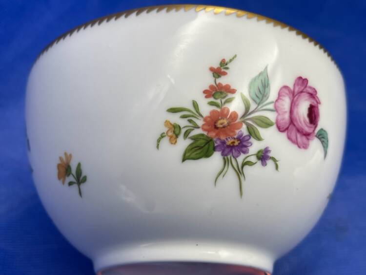 ROSENTHAL RC -1898-1906 Dzbanek + miseczka sygnatura 1910 r. PR.28.16 - obrazek 4