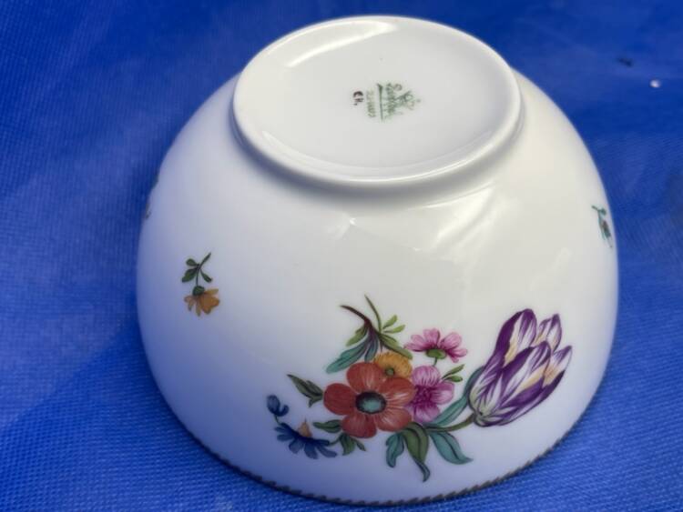 ROSENTHAL RC -1898-1906 Dzbanek + miseczka sygnatura 1910 r. PR.28.16 - obrazek 3