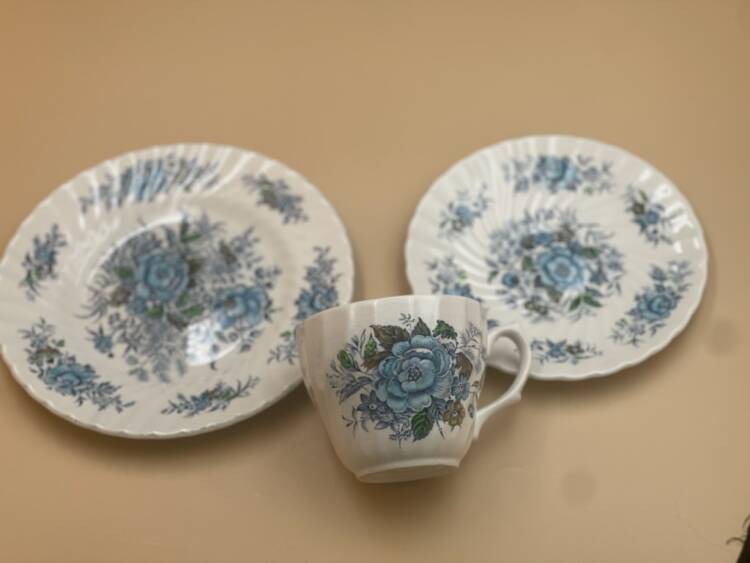 Antyczny Serwis do herbaty Staffordshire - PA.28.29 - Image 4